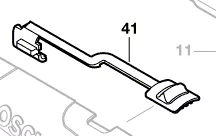 Curseur de réglage réf. 2 609 002 063 BOSCH